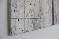 P10 [z cyklu PROTI], akryl na plátně, 100x100cm, 2019 detail 03