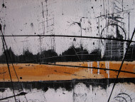 No. 1048, olej na plátně, 125x65 cm (2010) detail 01
