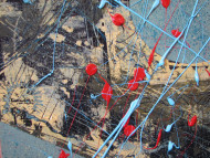 No. 514, olej na sololitu, 70x50 cm (2006) detail 01